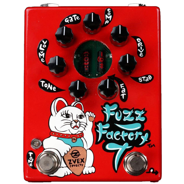 DISC Z.Vex Fuzz Factory 7, Red