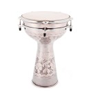10 inch Aluminium Darbuka by Gear4music