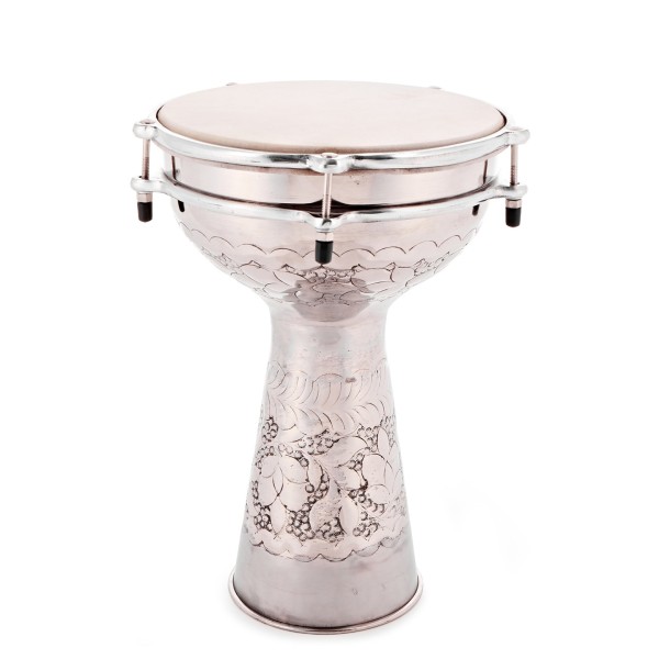 10 inch Aluminium Darbuka by Gear4music