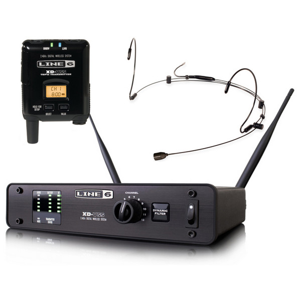 Line 6 XD-V55HS Digital Wireless Headset Mic System - main