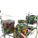 Pearl Vision Birch VBA Ltd. Ed. 22'' 4 Piece Drum Kit, NY Splatter