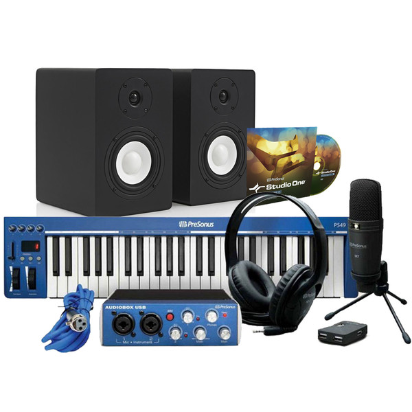 PreSonus Music Creation Suite with SubZero SZ-5A Studio Monitors