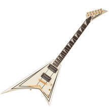 Jackson Pro Series Rhoads RRT-3, Ebony Fingerboard, Ivory with Black Pinstripes