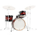 DW Drums Design Frequent Flyer 20'' Shell Pack, Gloss Tobacco Burst