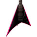 Jackson RRXMG X Series Rhoads Electric Guitar, Black w/Pink Bevels