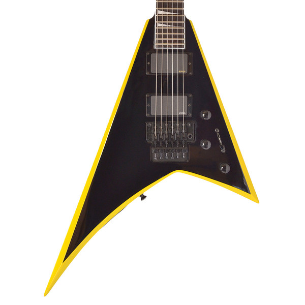 DISC Jackson RRXMG X Series Rhoads Electric Guitar, Bk w/Yellow at