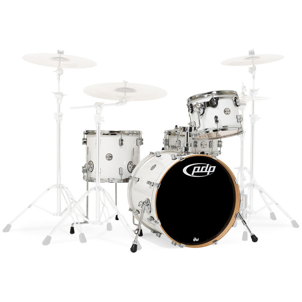 PDP Drums Concept Maple 20'' CM4 Shell Pack, Pearlescent White