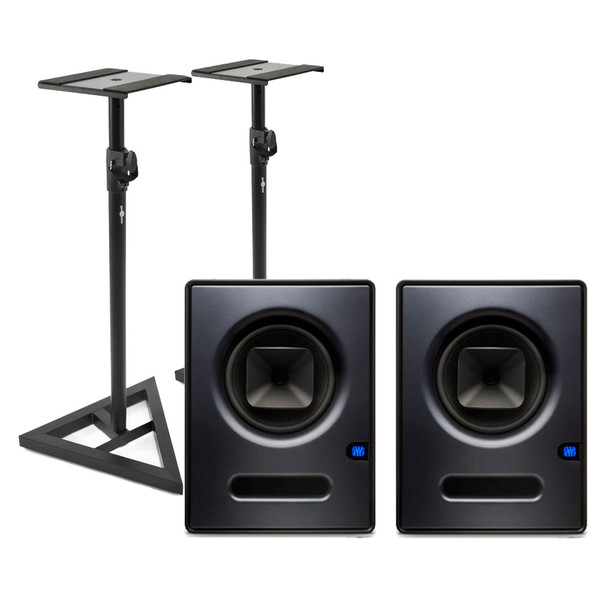 PreSonus Sceptre S8 CoActual Studio Monitors (Pair) + FREE Stands