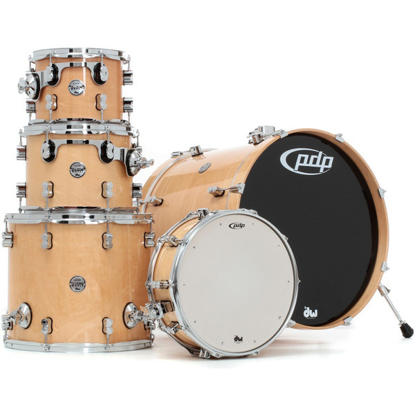 PDP Drums Concept Maple 22'' CM5 Shell Pack, Natural Laquer