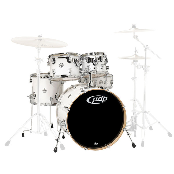 PDP Drums Concept Maple 22'' CM5 Shell Pack, Pearlescent White