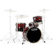 PDP Drums Concept Birch 20'' CB4 Shell Pack, Cherry to Black fade