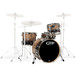 PDP Drums Concept Birch 20'' CB4 Shell Pack, Natural/Charcoal Fade