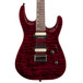 Jackson DK2QHT Pro Series Dinky Electric Guitar, Transparent Red