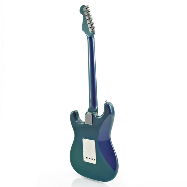 ふふふさん交渉済み　fender stratocaster mexico Fender Japan Stratocaster FSR Flip Flop, Azul a Verde | Gear4music
