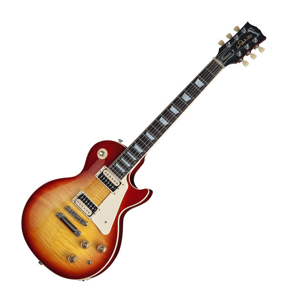 DISC Gibson 2015 Les Paul Classic Guitar Heritage Cherry Sunburst at Gear4music