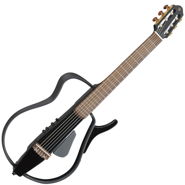 Yamaha SLG110N Silent Guitar, Black Metallic