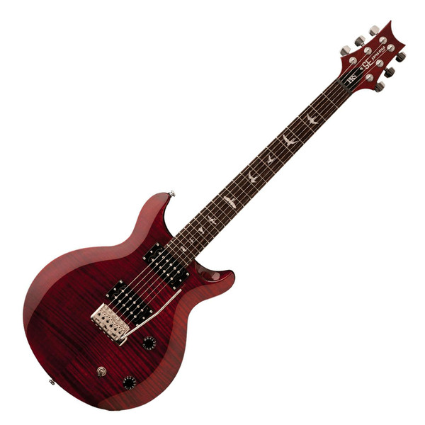 PRS SE Santana Electric Guitar, Scarlet Red