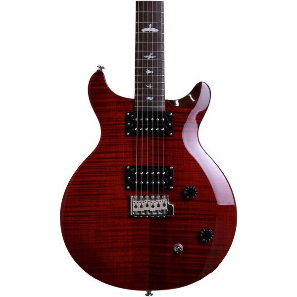 DISC PRS SE Santana Electric Guitar, Scarlet Red at Gear4music