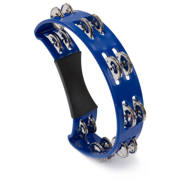 Percussion Plus Half Moon Tambourine PP486/4, Blue