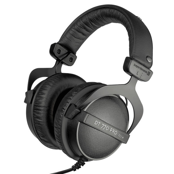 beyerdynamic DT770 Pro 32ohm　箱・袋・変換アダプタ付 beyerdynamic DT 770 Pro Headphones, 32 Ohm | Gear4music