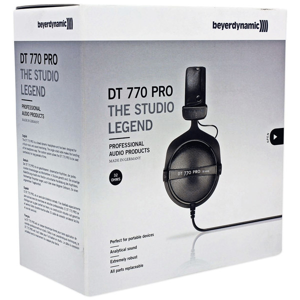 Dt outlet 770 Pro 32 ohm headphones