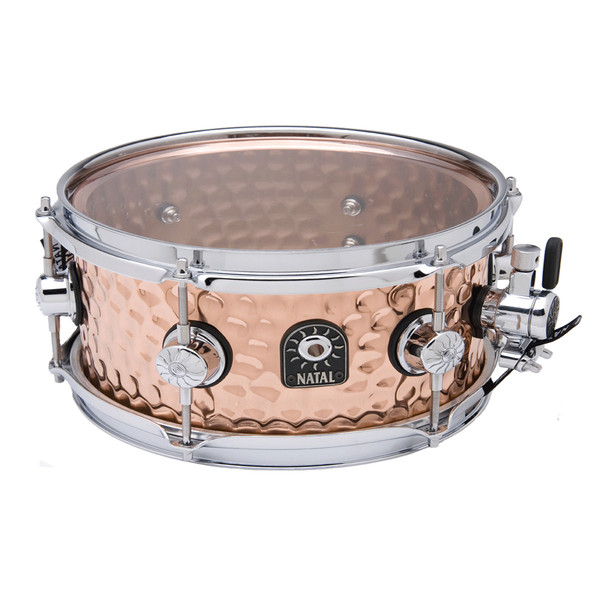 Natal Hand Hammered 13'' x 5.5'' Copper Snare Drum
