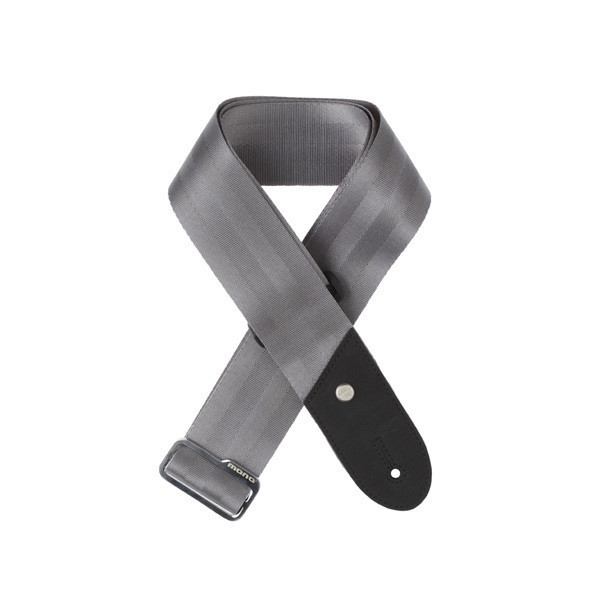 Mono M80 Warsaw Slick Seatbelt Strap, Grey 39'' - 68''