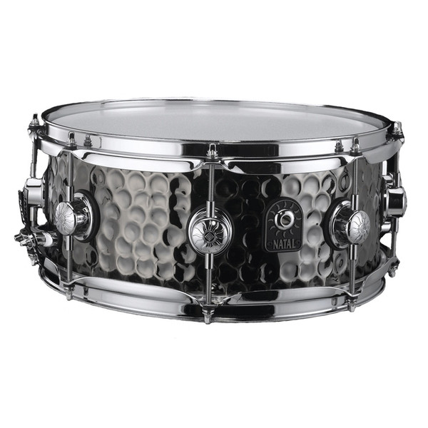 Natal Hand Hammered 13'' x 5.5'' Nickel Snare Drum