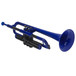 pTrumpet Plastic Trumpet, Blue