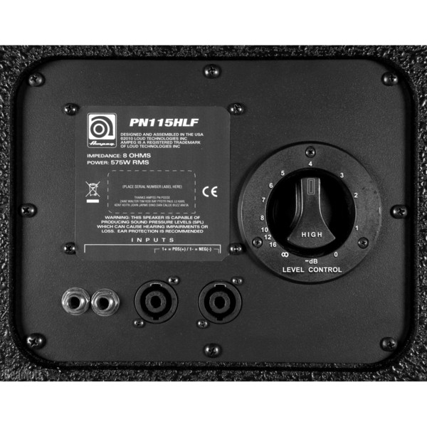 Ampeg PN-115HLF 1 x 15'' Speaker Cabinet