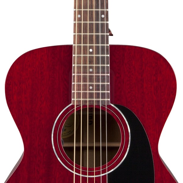 DISC Guild M-120E Mahogany Electro Acoustic Guitar, Cherry Red