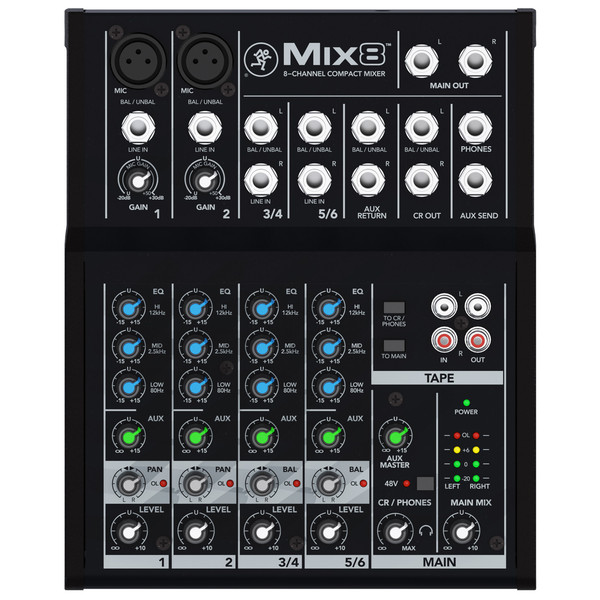 Mackie Mix8 Compact Mixer