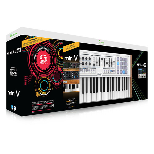 Arturia Keylab 61 Advanced Producer Pack 