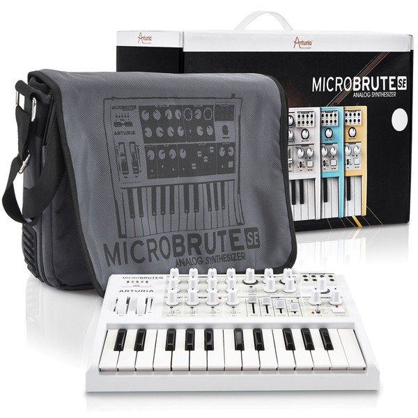 DISC Arturia Microbrute SE Semi Modular Analog Synth, White