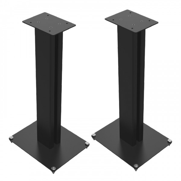 Klipsch KS-28 Speaker Stands, Black (Pair) Front View