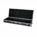 Gator G-TOUR-88V2XL Extra Large 88 Note Road Case with Wheels - Open, Right