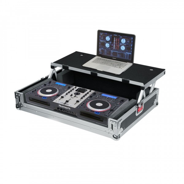 Gator G-TOURDSPUNICNTLB DSP Case For Medium Sized DJ Controllers - With Gear