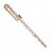 Yamaha YFL B441 Bass Flute, Gold-Brass Body, Silver Lip Plate & Riser
