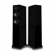 Wharfedale Diamond 12.3 Floorstanding Speaker (Pair), Black Oak Front View