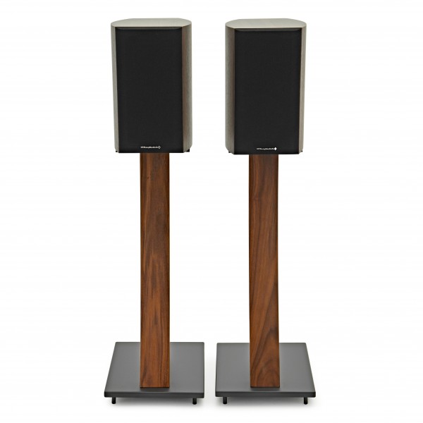 AVCOM 650mm Speaker Stands, Walnut (Pair)