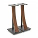 AVCOM 650mm Speaker Stands, Walnut (Pair)