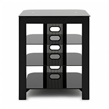 AVCOM Hi-Fi Rack Cabinet, Black