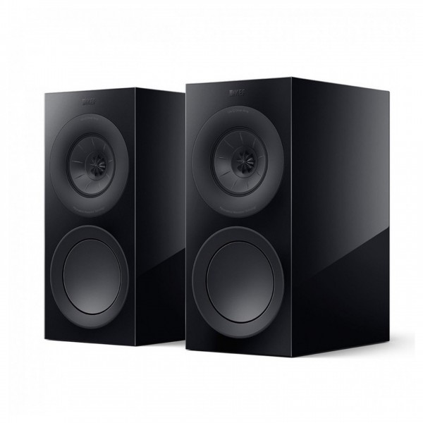 KEF R3 Meta Bookshelf Speakers Front View
