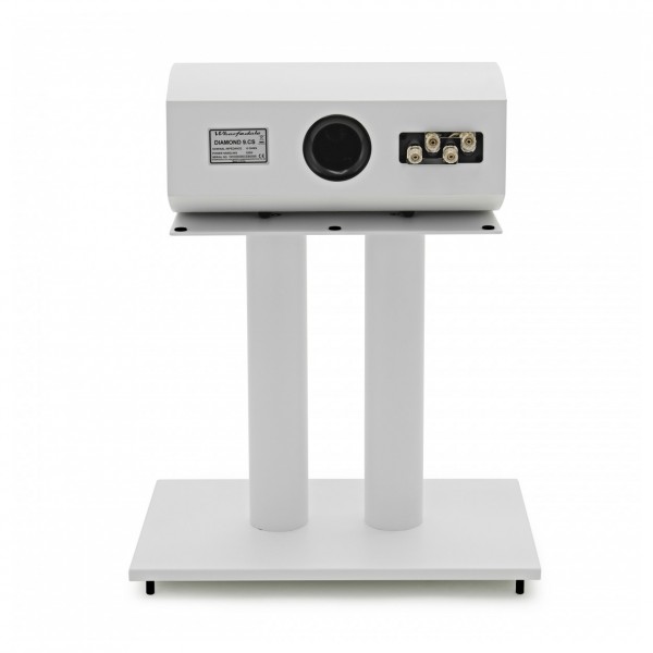 AVCOM 450mm Centre Speaker Stand, Single, White