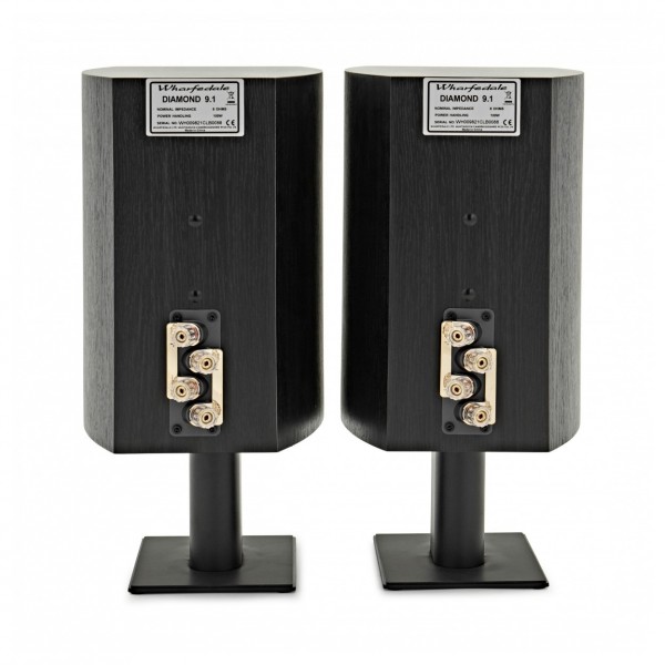 AVCOM Medium Desktop Speaker Stands, Black (Pair)
