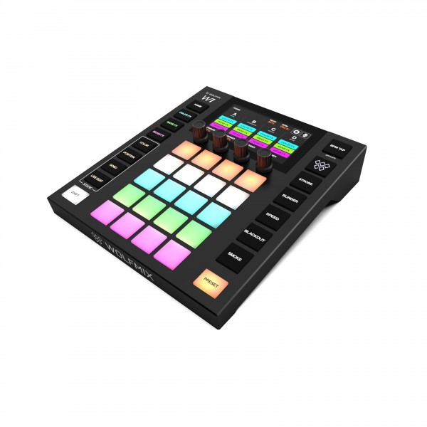 Wolfmix W1 MK2 DMX Lighting Controller - Angled, Right