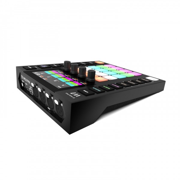 Wolfmix W1 MK2 DMX Lighting Controller - Angled, Left