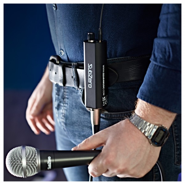 SubZero Personal In-Ear Headphone Amplifier - lifestyle 1