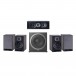 ELAC Debut Reference 5.1 Surround Sound Speaker Package, Dark Walnut