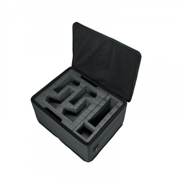 Gator GL-ZOOML8-4 Lightweight Case for Zoom L8 & Four Mics - Open, Left